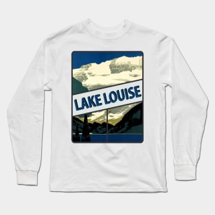 Lake Louise Canada Decal Long Sleeve T-Shirt